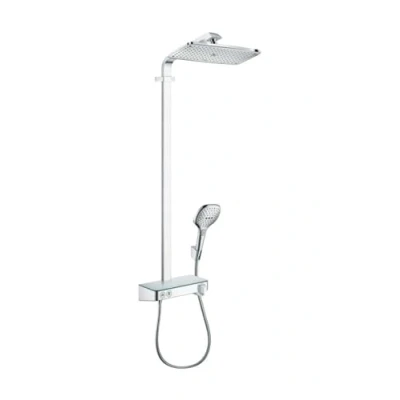 Imagen de Hansgrohe 27288000 Raindance Select E 360 columna de ducha, 3 tipos chorro, cromo