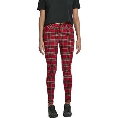 Imagen de Urban Classics Pantalones, Mujer, Talla: 30, Red/blk