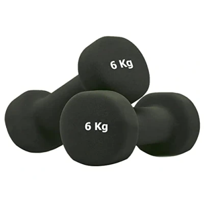 Imagen de G5 HT SPORT Mancuernas de Neopreno para Gimnasio y casa Antideslizante 0,5 a 6 kg par o Individual (2 x kg)