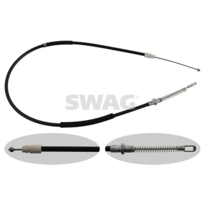 Imagen de SWAG 10 93 7273 Cable de Freno Mano posterior 1399