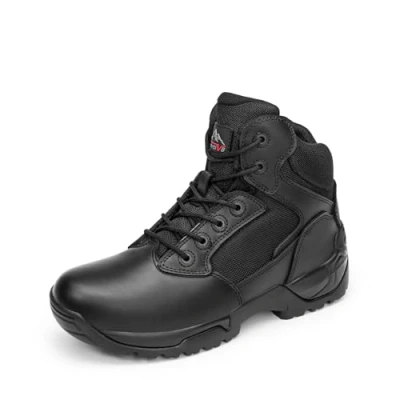 Imagen de NORTIV 8 Botas Tácticas de Militares Hombre Combate Motocicleta Senderismo Transpirable Cómodo Zapatillas Alloy,Size 41,Negro,Alloy