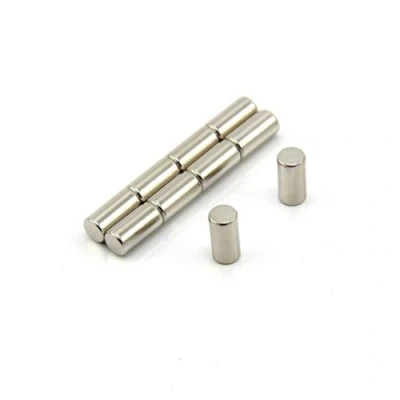 Imagen de N42 Magnet de Neodimio Para Artes, Manualidades, Fabricación Modelos, Bricolaje, Pasatiempos, Oficina Y Hogar 5mm Diámetro x 10mm Espesor 1.1kg Paquete 10