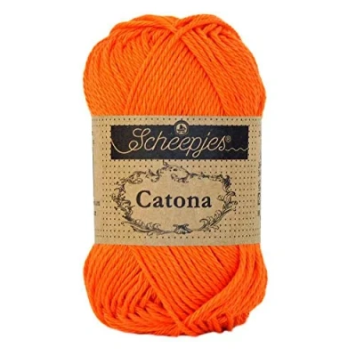 Imagen de Scheepjes 189 Real Naranja Catona Hilo 1x25g