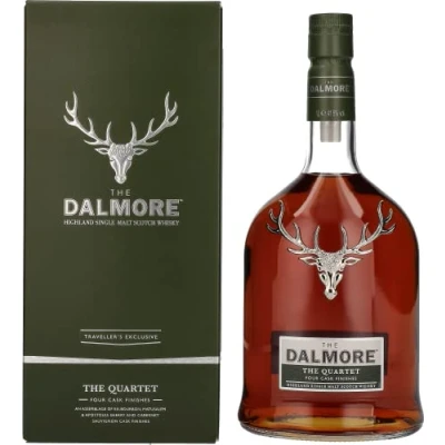 Imagen de THE Dalmore QUARTET Highland Single Malt Scotch Whisky 41,5% Vol. 1l in Giftbox