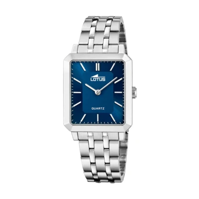 Imagen de LOTUS Reloj Mujer 18980/5 Square Series Caja de Acero Inoxidable 316l Plateado Correa