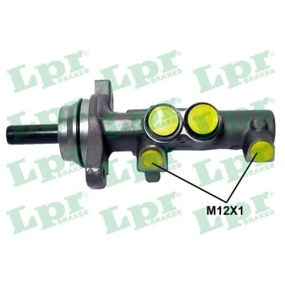 Imagen de LPR 6110 Cilindro Maestro de Freno 22,2 Aluminio 12 X 1 (2) SEAT: Leon II Hatchback, Altea XL, Altea, VOLKSWAGEN: GOLF 5, 6
