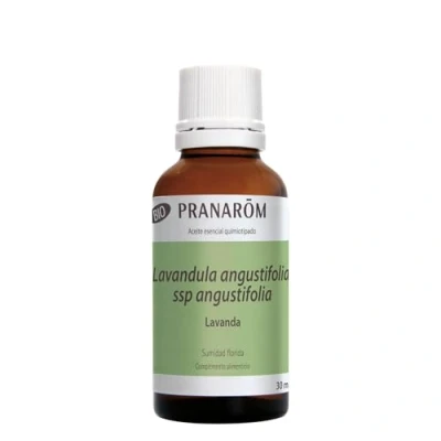 Imagen de PRANAROM Lavanda Orgánica Aceite Esencial AEQT 30ml