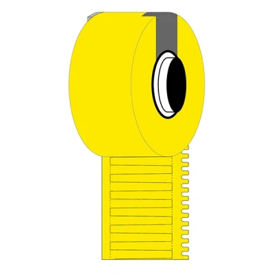 Imagen de BMP61 Brady M6 30x4.2 7596 YL etiquetas de vinilo amarillas 30 mm x 4,20 (originales)