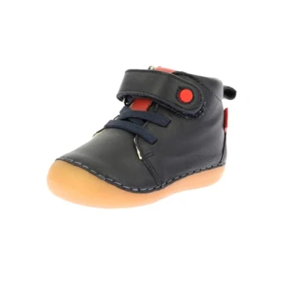 Imagen de Kickers Sonizikro, Botas Cortas al Tobillo Unisex niños, Azul Marino, 20 EU