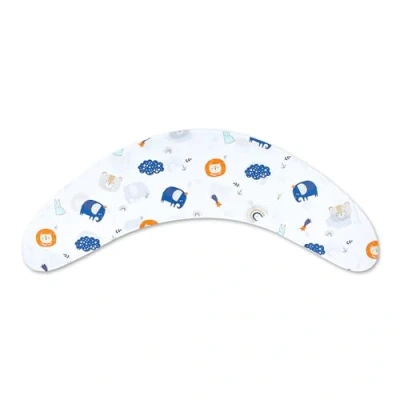 Imagen de Totsy Baby Funda para Cojin Lactancia y Embarazo 190cm Almohada Dormir de Lado Descanso relajación Ideal futuras mamás Forma en C
