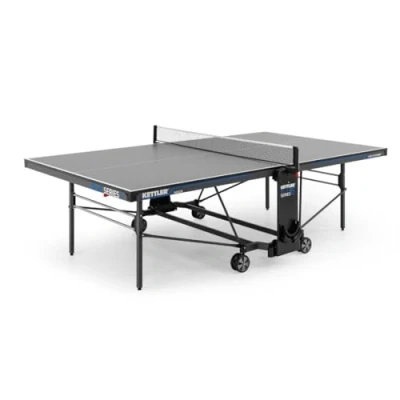 Imagen de Kettler K5 Mesa de Tenis Profesional para Interiores, Calidad Torneo, Tablero Resina melamina 19 mm con Capa Superior Resistente a los arañazos, Plegable. Fabricado en Alemania