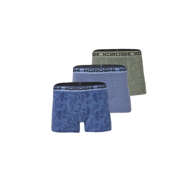 Imagen de Pack 3 calzoncillos boxers color Multicolor para Hombre