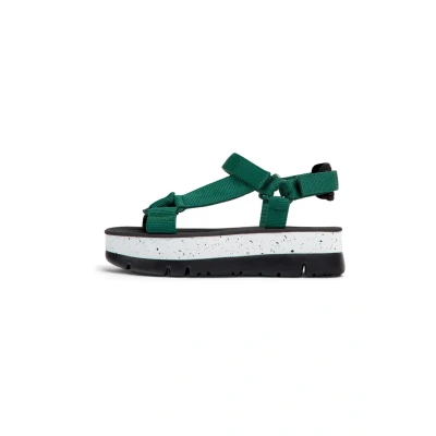 Imagen de Camper Oruga UP Sandalias con plataforma, Mujer, Talla: 41, Dünkeltürkis Zapatos