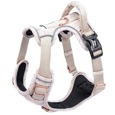 Imagen de Arnés para Perros Colección Clyde Acolchado Transpirable Ajuste a Prueba de Bombas Pecho Grandes, medianos y pequeños (L)