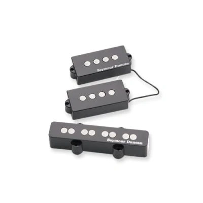 Imagen de Seymour Duncan Micro SJB 3S Quarter Pound JB Kit de construcción, color negro
