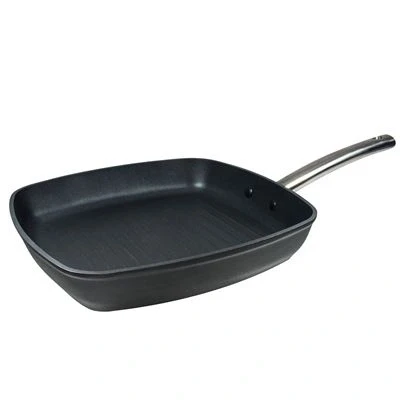 Imagen de MasterPRO Foodies Sarten, Aluminio Forjado, Negro, 20 cm