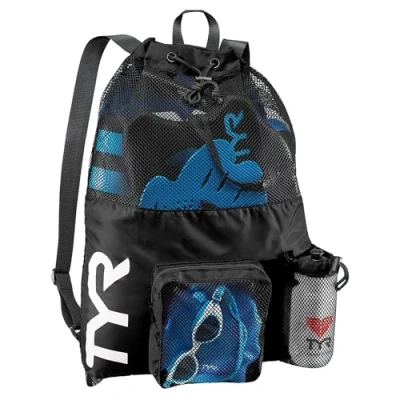 Imagen de TYR Big Mesh Mummy Mochila, Unisex Adulto, Negro, 64 x 48.26 cm / 40 L