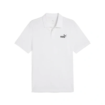 Imagen de Polo de piqué Essentials con logo n.º 1 para hombre