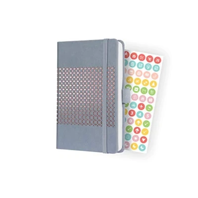 Imagen de SIGEL J2208 Jolie agenda semanal 2022 9,5 x 15 cm hardcover 174 páginas gris