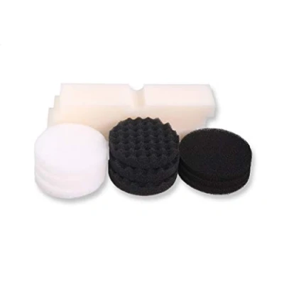 Imagen de INGVIEE Compatible Paquete de Valor para Fluval FX5 y FX6 Filtro (3X Almohadillas Poliéster, 3X Espuma, Carbón Activo, Bio Espuma)