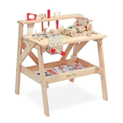 Imagen de Melissa &amp; Doug Banco de trabajo para proyectos madera (12369)