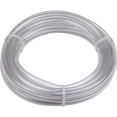 Imagen de Meister Manguera de PVC Transparente Inserto Tela para la circulación Aire, líquidos y sustancias químicas/Manguera Aire/Manguera Gasolina/Manguera Acuario