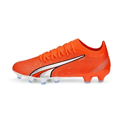 Imagen de PUMA Match FG/AG WN&#039;S, Botas de fútbol, Ultra Orange White Blue Glimmer, 39 EU