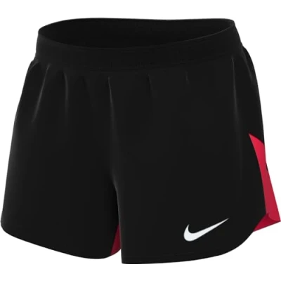 Imagen de NIKE DH9252 013 W NK DF ACDPR Short K Pants Mujer Black/Bright Crimson/White Tamaño XS