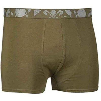 Imagen de Mil Tec Calzoncillos Boxers 11200101 Tipo, Verde Oliva, Extra Large para Hombre