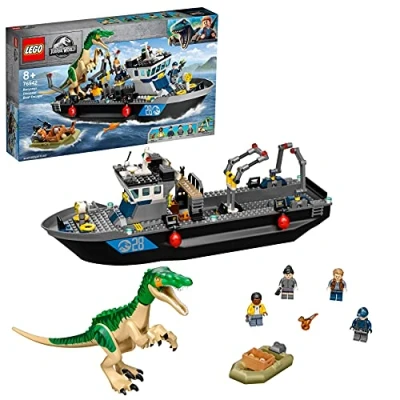 Imagen de LEGO 76942 Jurassic World Fuga del Barco Dinosaurio Baryonyx