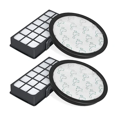 Imagen de Kit de 2 Filtros para Rowenta Silence Force Cyclonic 4aaaa Aspiradoras, Recambios di Filtro HEPA y Espuma RO7647EA RO7663EA RO7676EA RO7681EA (Modello RO76xx) Aspiradoras