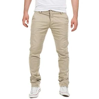 Imagen de Yazubi Dustin Pantalón Chino para Hombre De Algodón Hombres, Beige (Plaza Taupe 161105), W32/L34