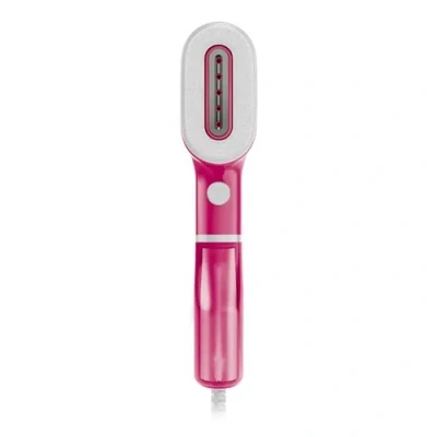 Imagen de Plancha de vapor vertical Rowenta Pure Pop DR2023, 1300W, Salida 20 g/min, 70ml, Calentamiento 15s, Elimina Pelusas, Arrugas y Purifica, Rosa