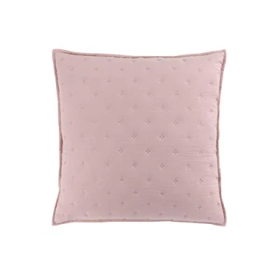 Imagen de Douceur d&#039;Intérieur Suave Interior, Funda de cojín (40 x 40 cm) Mellow Chic Rosa/Blanco, Microfibra Bicolor