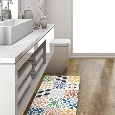 Imagen de VINILIKO, Alfombra de vinilo, Multicolor, 50x100 cm