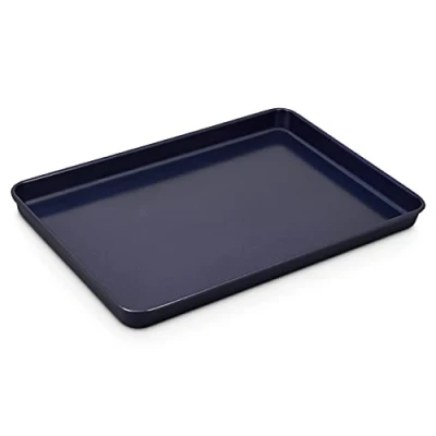 Imagen de Zyliss E980191 Bandeja de Hornear Antiadherente, Acero Al Carbono, Azul Oscuro, Horno Universal Duradero, Apto Para Lavavajillas