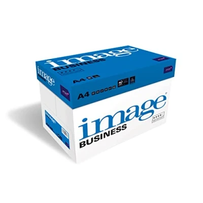 Imagen de Antalis Image Business CIE 161 Resmilla de papel sin cloro (500 hojas, A4, 80g, lote 5), color blanco