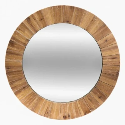 Imagen de Atmosphera Espejo de Madera D83 cm