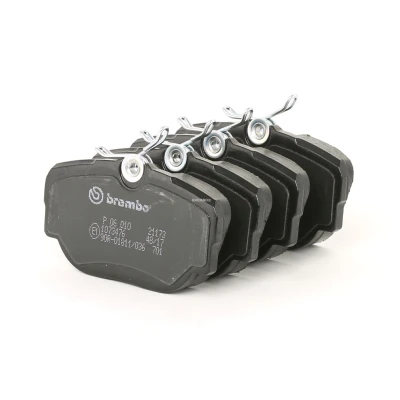Imagen de BREMBO P 06 010 Juego de pastillas freno preparado para indicador desgaste con tornillos pinza sin accesorios BMW: 3 Berlina, Touring