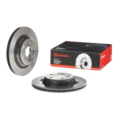 Imagen de BREMBO COATED DISC LINE 09.C134.11 Disco de freno 315 22 5 ventilación interna revestido altamente carbonizado con tornillos