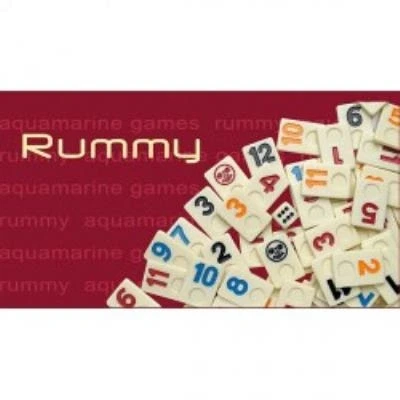 Imagen de aquamarine Games Rummy 4 jugadores, Miscelanea (Compudid DO005)