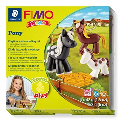 Imagen de Fimo 8034 LZST form&amp;play, Multicolor, 4x42g (8034 08 LZ) , color/modelo surtido