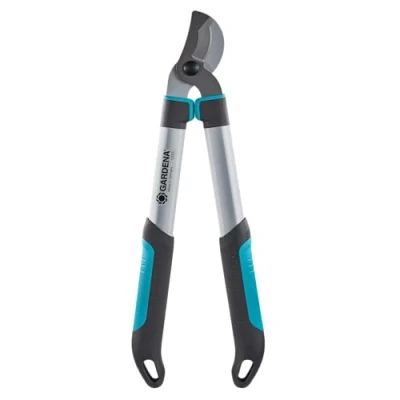 Imagen de Gardena Cortarramas: la podadera compacta con Engranaje Integrado para los Trabajos de poda más exigentes, Principio Bypass, Negro/Plateado/Turquesa, 42 mm