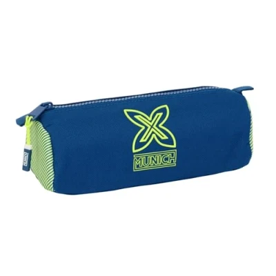 Imagen de Safta Munich North Portatodo con Cremallera y Compartimiento, Estuche Infantil, Niño, Ideal para Niños en Edad Escolar, Cómodo Versátil, Calidad Resistencia, 21x7x8 cm