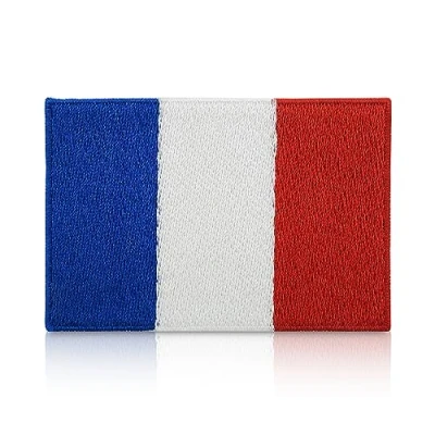 Imagen de Parche de la Bandera Francia con cierre sujeción Francesa Airsoft Patches France Flag Finally Home…