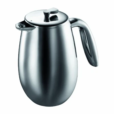 Imagen de Bodum Cafetera y tetéra, Jarra térmica, Acero Inoxidable, Mate, 0.35 litros (12 Onza)