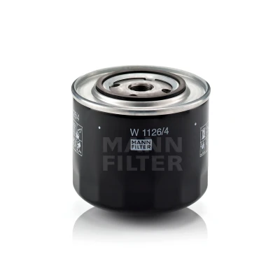 Imagen de MANN FILTER W 1126 Filtro de aceite 3/4 16 UNF con válvula bloqueo retorno enroscable SEAT: Ritmo