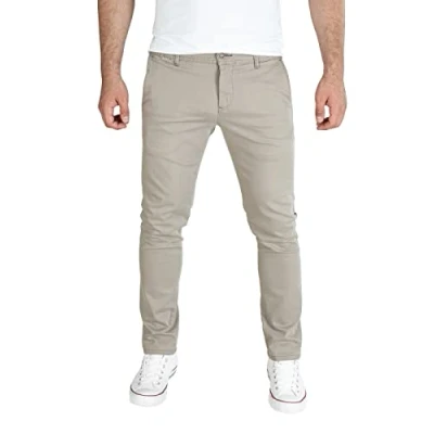 Imagen de PITTMAN Andrew Pantalón Chino para Hombre Pantalones Chinos Hombres Verde Ajustado, (Beetle 190312), W33/L34