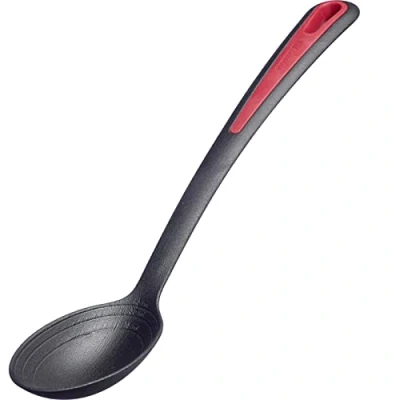 Imagen de Westmark Cuchara para verduras resistente al calor hasta 270 C, cabezal extra profundo con escala interna: 15, 30 y 45 ml, plástico, color negro, 28612275