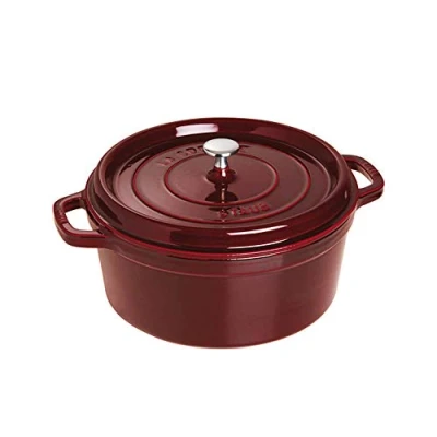 Imagen de STAUB Cacerola/Cocotte de Hierro Fundido, Ganadina, 26 cm Diámetro, 5 L
